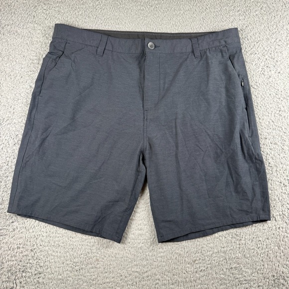 Vuori Other - Vuori Aim Mens Stretch Performance Chino Golf Shorts Dark Gray V368 Size 38
